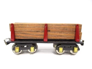 Dorfan 609 Bauholz Flachwagen mit Ladung Vorkrieg Spur O X7180 - Bild 1 von 10