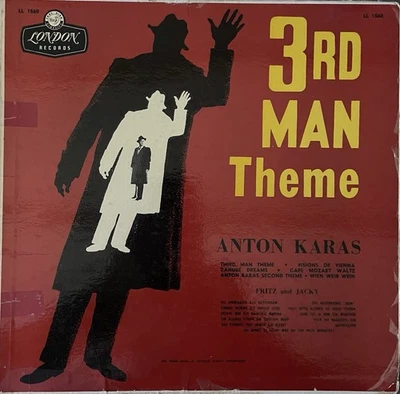 Third Man Theme London Ll.1560 N ARL.3284R Vinyl Original 1957 Vinyl In VG Cond. Foto 1 de 4