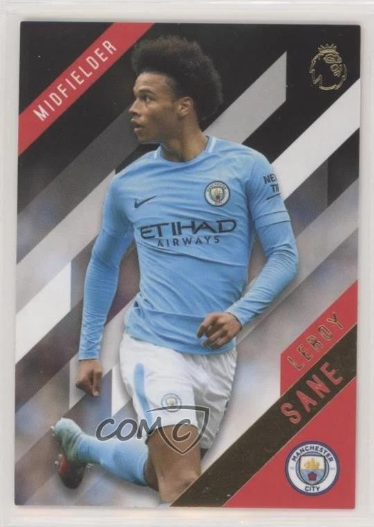 2017-18 Topps Premier League Gold Leroy Sane #78 - Image 1 of 2