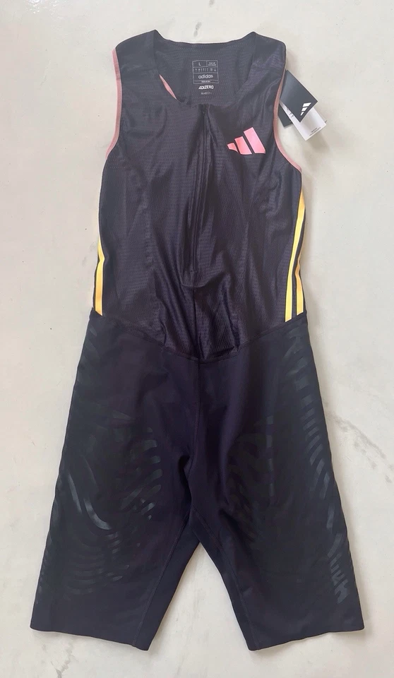 Adidas Pro Elite Rheon Sleeveless Speedsuit Mens Large Purple IN1132 ( )