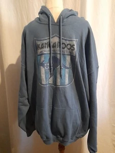 Retro First 18 North Melbourne Kangaroos AFL Hoodie Size 2XL - Picture 1 of 5