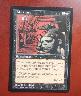 MORTUARY x1 mtg LP-MP Stronghold 1 Rare (#144) - Image 1 of 4