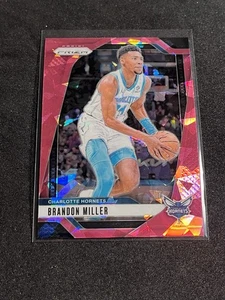 2024-25 Panini Prizm - Brandon Miller #109 Pink Ice Prizm Charlotte Hornets - Bild 1 von 2