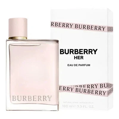 Burberry Her by Burberry 3.3 oz EDP Perfume for Women | New & Sealed Box! S sell - Image 1 of 2