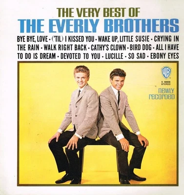 Everly Brothers Very Best of LP vinyl UK Warner green labels issue LP K46008 - Image 1 of 4