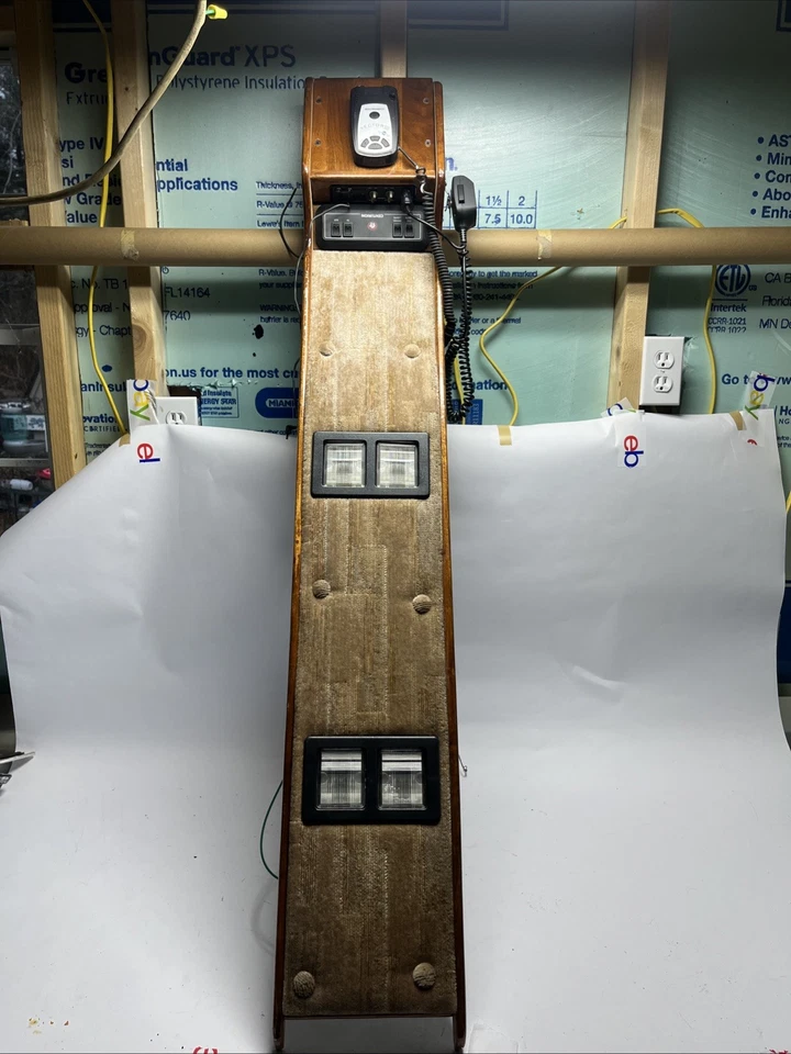 Consola superior de madera 80-96 Ford F150 97 F250 F350 Centurion Mark lll Foto 1 de 4