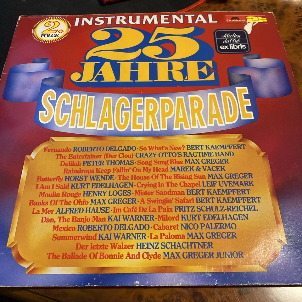 2x 12" LP Vinyl -  Various – 25 Jahre Schlagerparade 2. Folge  - Bild 1 von 1