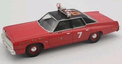 Corgi Chicago Departamento de Bomberos Dodge Monaco División 7 escala 1:50 1974 Foto 1 de 4