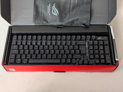 ASUS ROG Strix Scope II 96 Wireless Mechanical Gaming Keyboard - NEW - Image 1 of 4