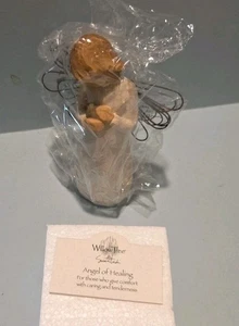 Willow Tree Angel Of Healing Susan Lordi Figurine Caregiver Bird 5" New With Box - Picture 1 of 5