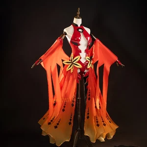 Anime Guiltycrown Cosplay Yuzuriha Inori Conjunto Completo Pu Rojo Mujer Disfraz  - Imagen 1 de 5