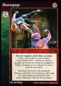 Disengage [Third set] - VTES card - Imagen 1 de 2