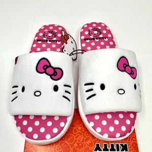 Hello Kitty Hausschuhe Damen Medium 6/7 rosa weiß - Bild 1 von 9
