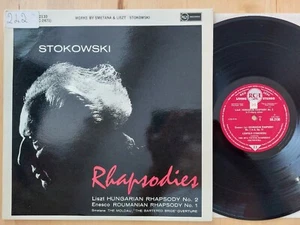RCA SB 2130 (LSC 2471)STOKOWSKI / LISZT / ENESCO Rhapsodies UK ED1 1D/1D NM - Picture 1 of 4