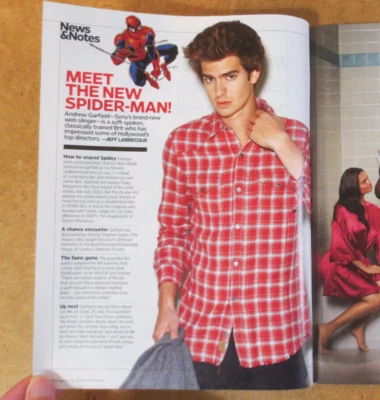 EW Magazine Ryan Reynolds BLAKE LIVELY Joe Manganiello ANDREW GARFIELD Spiderman - Image 1 of 4