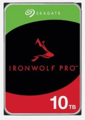Seagate IronWolf Pro ST10000NT001 Hard Drive 10TB 7200RPM 256MB SATA 6Gb/s HDD - Image 1 of 3