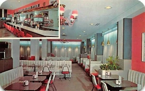 Walgreen's Grill Room Luxurious Dining Interior View Denver, CO Vtg Postcard - Picture 1 of 2