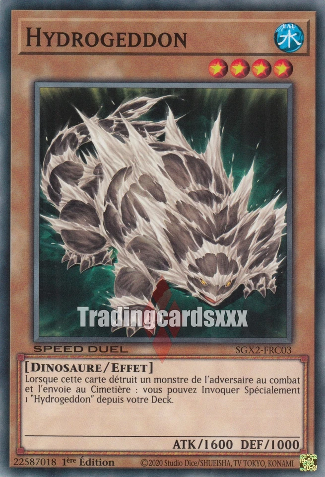 Yu-Gi-Oh! [SD] Hydrogeddon : C SGX2-FRC03 - Photo 1/1