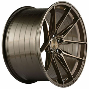 19" Vertini RFS1.8 Bronze 19x8.5 19x9.5 Concave Wheels Rims Fits BMW 640 650