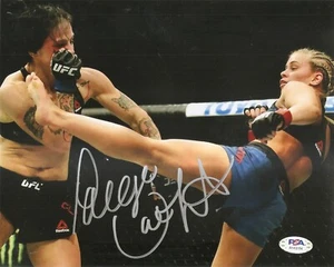 FOTO Paige VanZant Sexy UFC MMA 8x10 Firmada PSA/ADN Certificado de Autenticidad - Imagen 1 de 2