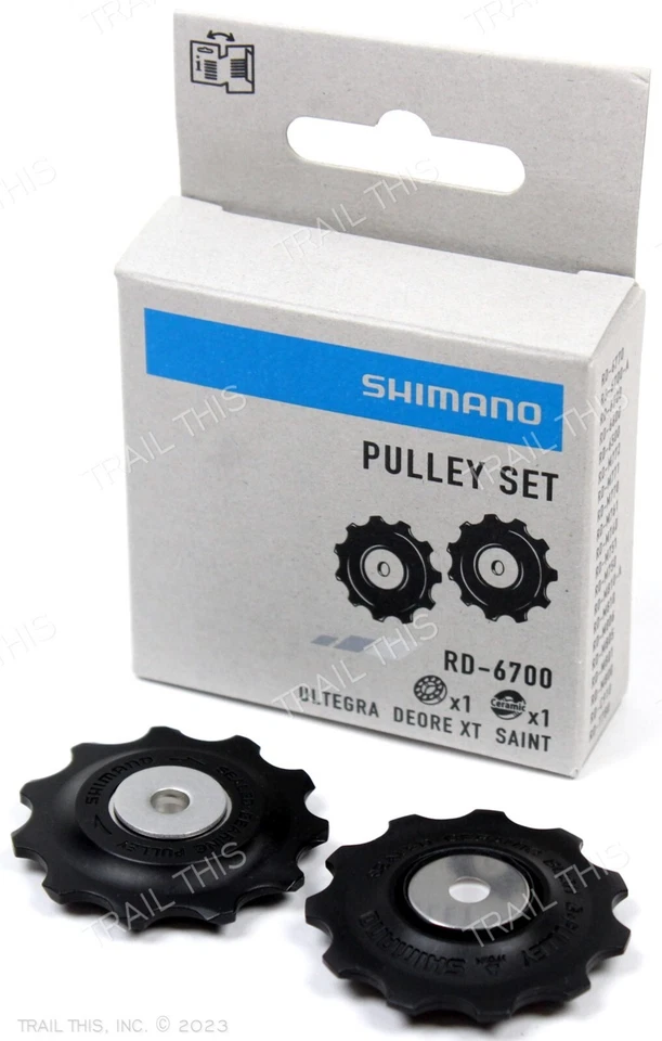 Shimano Ultegra 9/10-Speed Rear Derailleur Pulley Set fit RD-6700 6500 6600 6770 - Image 1 of 4