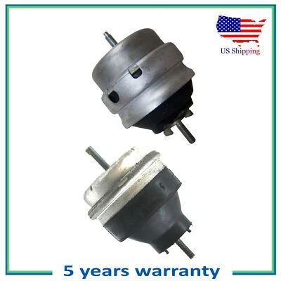 Soporte de motor delantero izquierdo y derecho 2 piezas para Audi A4 A4 Quattro 2003-2005 1,8 L Foto 1 de 4