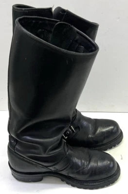 Botas Carolina Para Hombres Western Talla 6 R Cuero Negro Suela Comp 4F12560 Foto 1 de 4