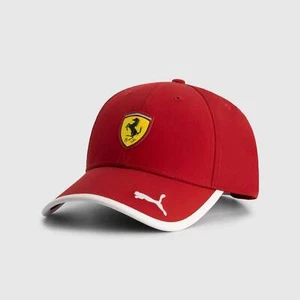 Scuderia Ferrari F1 Kids Classic Hat Cherry Red - Picture 1 of 2