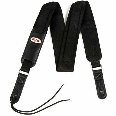 Correa de Guitarra Eddie Van Halen EVH 56" Nylon con Extremos de Cuero, Negra Foto 1 de 4