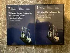 Great Courses Thinking Like An Economist CDs & Guidebook - Picture 1 of 1