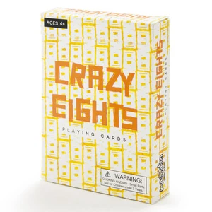 Crazy Eights Illustrated Kids Matching Card Game by Imagination Generation - Picture 1 of 7