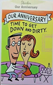 Funny ANNIVERSARY Cards for" OUR ANNIVERSARY" for WIFE or HUSBAND 16 choices 204 - Picture 1 of 39