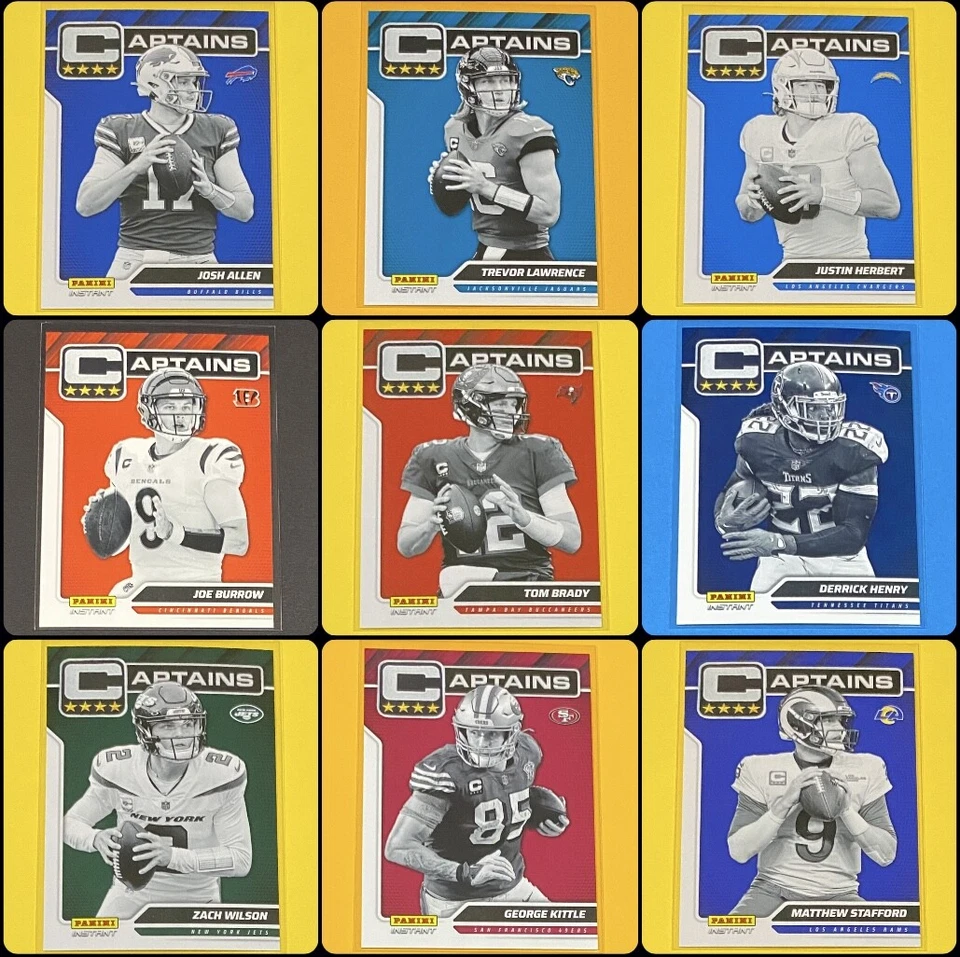 2021 Panini Instant Football - NFL CAPTAINS 1/723 SP - Pick A Card - RC 🔥 - Image 1 of 1
