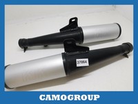 Silenziatori in fibra di carbonio plain 3k est100 int97 lung.mm280 Silenziatori in fibra di carbonio plain 3k est100 int97 lung.mm280