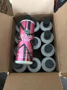 Case Of 12 Wholesale British Hair Reconstructive Strengthening Shampoo 8 oz - Picture 1 of 7