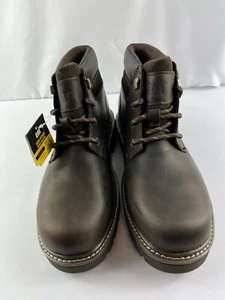 Caterpillar Outbase Steel Toe Coffee Bean Mens Work Shoes size 7.5 - Picture 1 of 8