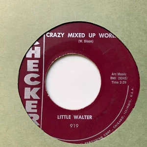 LITTLE WALTER - CRAZY MIXED UP WORLD - CHECKER 919. EX - Picture 1 of 2