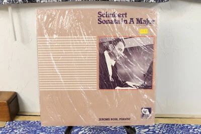 Sheffield Lab Vinyl LP Schubert Sonata in A Major Jerome Rose New - Image 1 of 3