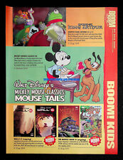 The Muppets + Mickey Mouse Boom! Studios Comics 2009 Print Magazine Ad Poster