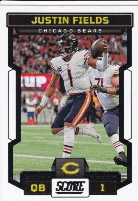 2023 Score Card #99 Justin Fields - Image 1 of 2