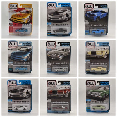 1/64 Auto World Lincoln/Mitsubishi/Toyota/Dodge/Chevy Series Diecast Models Car - Bild 1 von 4