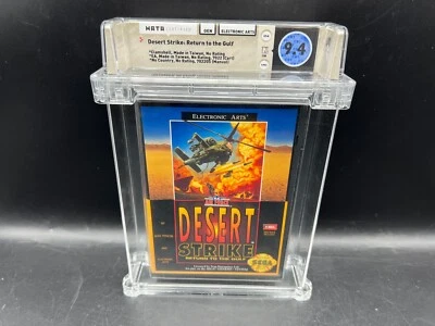 Desert Strike: Return to the Gulf Sega Genesis WATA 9.4 CIB Complete in Box CGC - Image 1 of 4