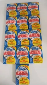 13 Unopened 1986 Topps Baseball Card Wax Packs - Picture 1 of 2
