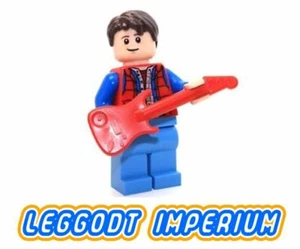 LEGO Marty McFly Minifigure - Back to the Future idea001 RARE! FREE POST - Picture 1 of 1