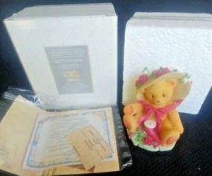 Cherished Teddies Janet 1997 Porcelain Avon Exclusive Figurine P Hillman #336521 - Picture 1 of 10