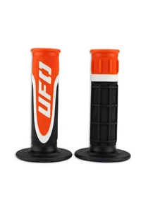UFO AXIOM Triple density Motocross MX Enduro Grips Orange - Picture 1 of 1