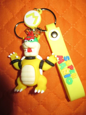 Portachiavi 3D Personaggio Super Mario Bros Cartone animato PVC - NUOVO/NEW - Immagine 1 di 2