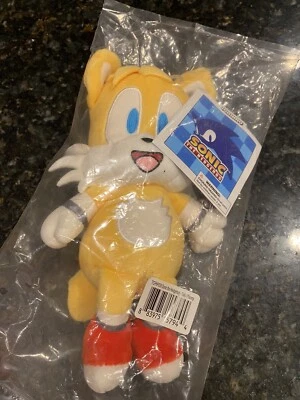 Sonic the Hedgehog Tails 8" Plush Toy New With Tags - Image 1 of 4