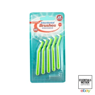 Claradent Interdental Brushes 0.5mm Green 5 Pieces