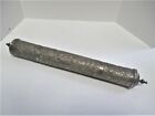 Antique Silver Burmese Repousse Hand Engraved Scroll Container